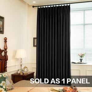 Huge 1 Panel Mumfas Blackout Patio Curtain Drape 72W x 96L